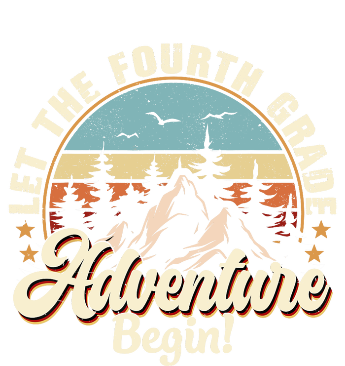 Back To School Let The 4th Grade Adventure Begin T-Shirt