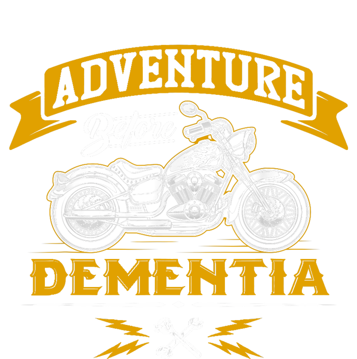 Adventure Before Dementia Funny Motorcycle Biker Gift Pajama Set