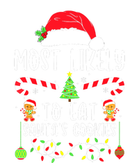 Funny Christmas Most Likely To Drink All The Cookies Family Matching Gift Yupoong Adult 5-Panel Trucker Hat