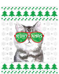 Cat With Sunglasses Meowy Ugly Christmas Sweater T-Shirt