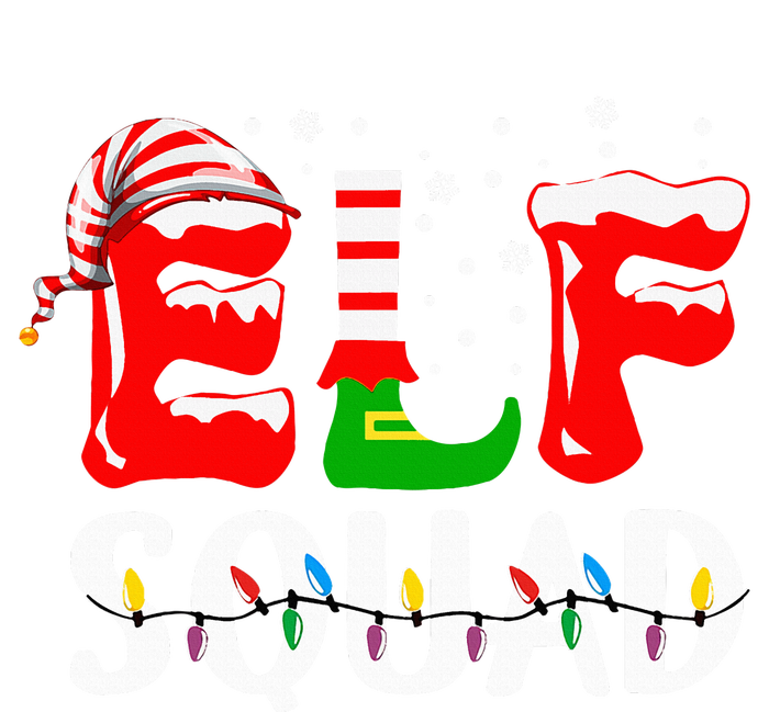 Elf Squad Christmas Pajama Set Fun Family Matching Outfits Tall Hoodie