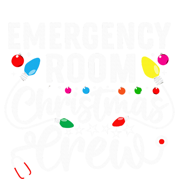 Emergency Room Christmas Crew Nurse Tech Secretary T-Shirt