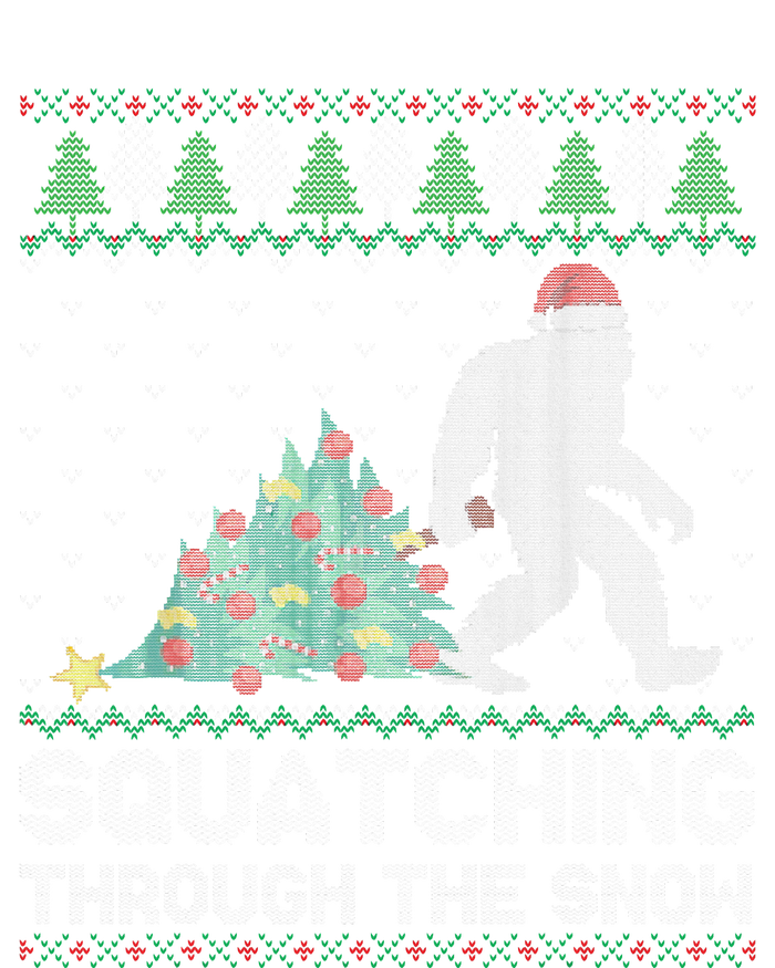 Sasquatch Holiday Sweater Festive Bigfoot Toddler Fine Jersey T-Shirt