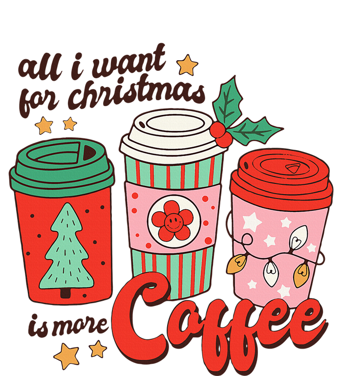 Retro Funny Xmas Coffee Lover Gift T-Shirt