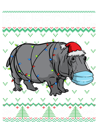 Ew People Hippo Mask Santa Hippopotamus Ugly Christmas Gift USA-Made Snowflake Beanie