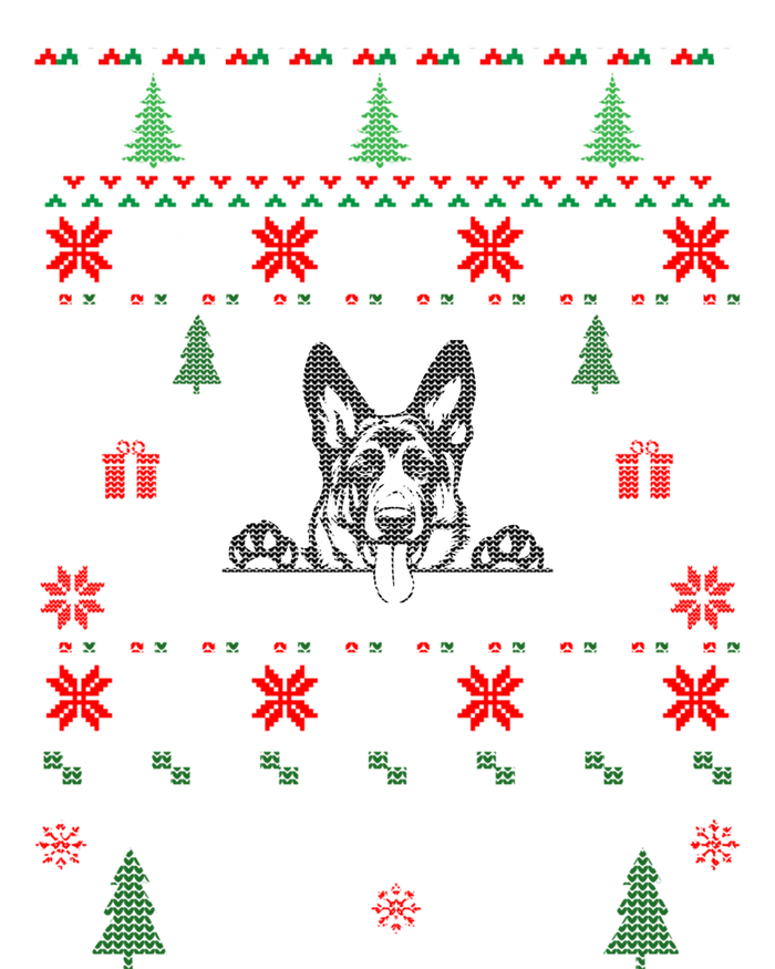 Ger Shepherd Ugly Christmas Dog Lover Gift Sweatshirt