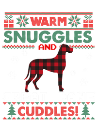 Great Dane Dog Red Buffalo Plaid Gift Ugly Christmas Sweater Gift Tank Top