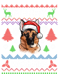 Merry Woofmas Ugly Sweater Christmas Ger Shepherd Lover Gift T-Shirt