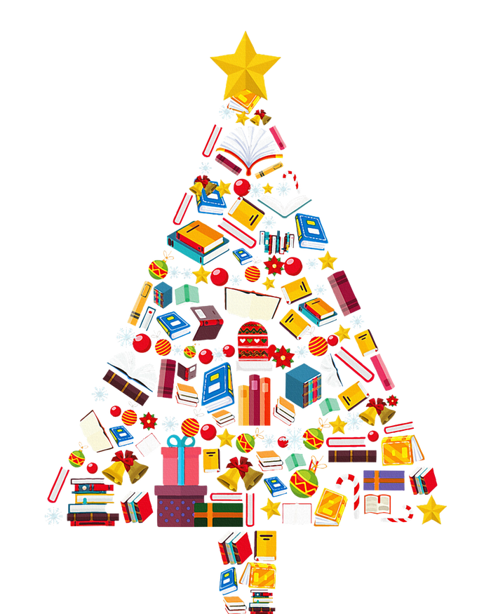 Cozy Holiday Reads Festive Tree Club for Book Lovers T-Shirt