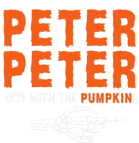 Peter Peter IM With The Pumpkin Jackolantern Pumpkin Halloween Costume Couple High Crown Mesh Back Trucker Hat