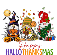 Coffee Halloween Thanksgiving Christmas Happy Hallothanksmas Gift Insulated Varsity Jacket