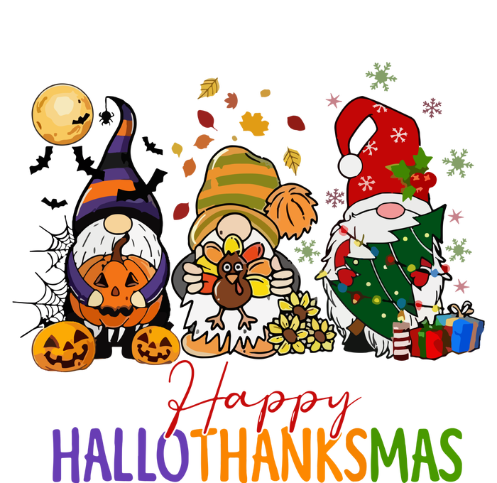 Coffee Halloween Thanksgiving Christmas Happy Hallothanksmas Gift Insulated Varsity Jacket