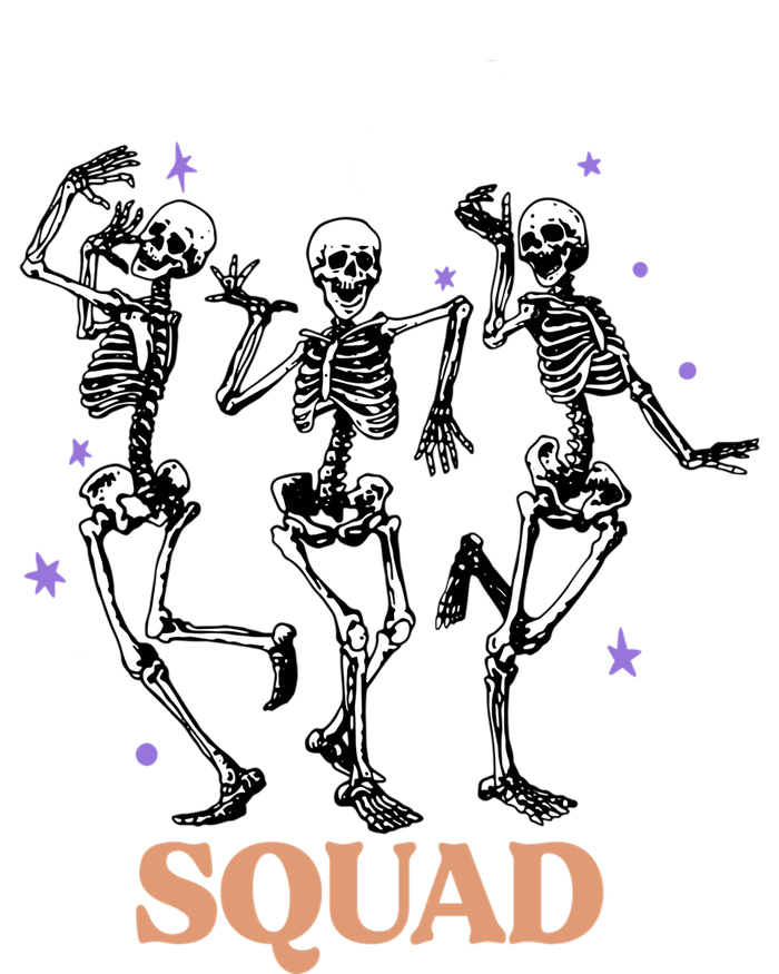 Ortho Squad Skeletons Halloween Orthopedic Nurse Rn Cool Gift Ceramic Bell Ornament