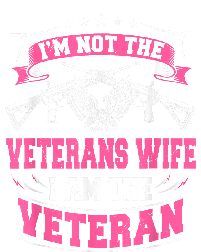 IM Not The Veterans Wife I Am The Veteran Sustainable Beanie