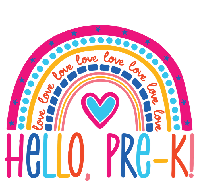 Hello Pre K First Day Of School Cooling Performance Crew T-Shirt