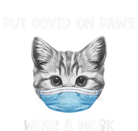 Cat Wearing Surgical Face Mask Promask Quarantine Kitty Tank Top