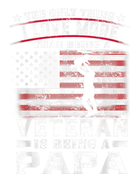 Veteran 365 Papa Veteran Fathers Day Gift T-Shirt