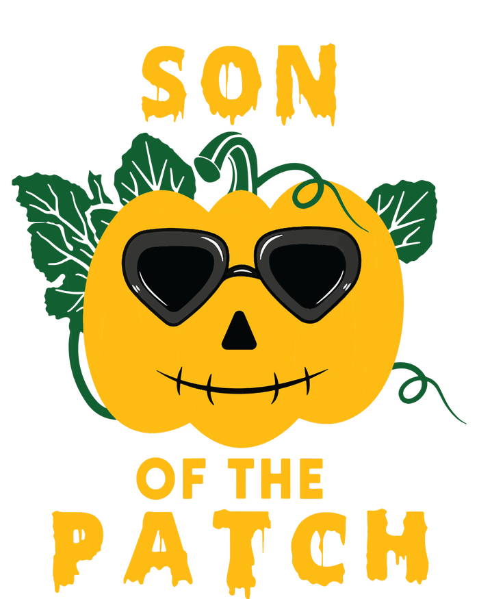 Pumpkin Son Of The Patch Halloween Matching Family Pj Full Zip Hoodie