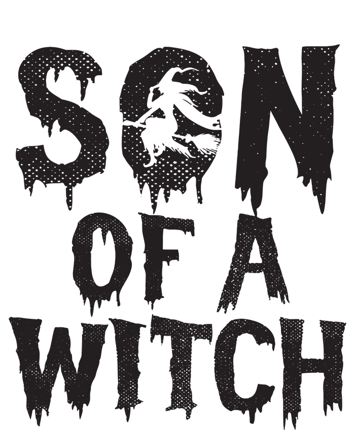 Son Of A Witch Mom Halloween Trick Or Treat Spooky Kids Boy Poster