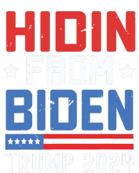 Hidin From Biden Kids Trump 2024 Funny Anti Joe Biden T-Shirt