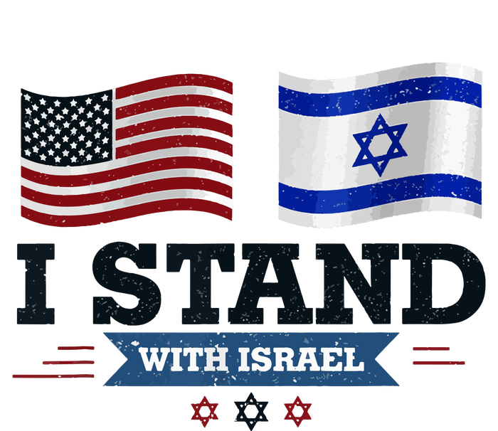 The Original I Stand With Israel Israel Usa Performance Sprint T-Shirt