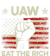 Uaw Eat The Rich Cropped Pullover Crew