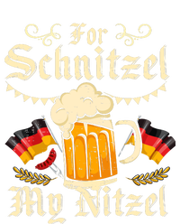 For Schnitzel My Nitzel Funny Oktoberfest Women's V-Neck T-Shirt