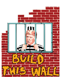 Build This Wall Lock Him Up Anti Trump Impeachment Women's Flannel Pajama Set