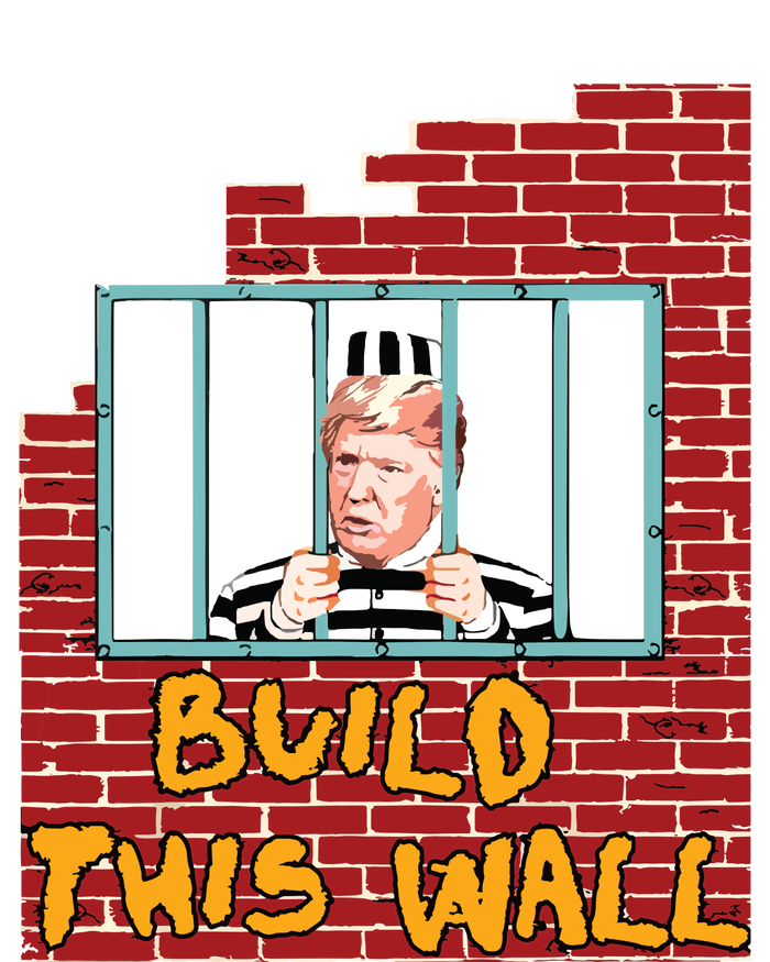 Build This Wall Lock Him Up Anti Trump Impeachment Women's Flannel Pajama Set