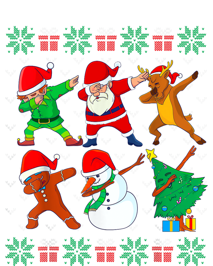 Dabbing Santa Elf Friends Ugly Xmas Sweater Dab Boy Platinum Collection Golf Towel