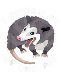 Funny Possum I Scream At My Own Trash Cat Opossum Meme Yupoong Adult 5-Panel Trucker Hat