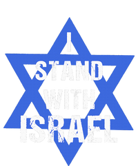 Support I Stand With Israel Jewish Heritage Israeli Flag Impact Tech Backpack