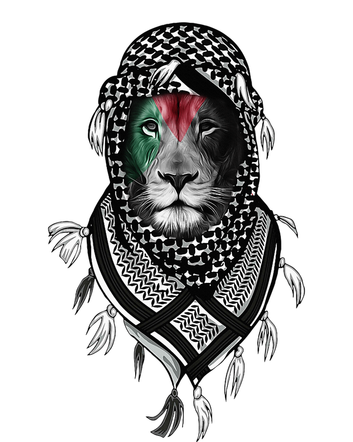 Free Palestine Palestinian Lion T-Shirt