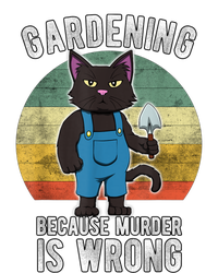 Gardener Cat Gardening Because Murder Is Wrong Pom Pom 12in Knit Beanie