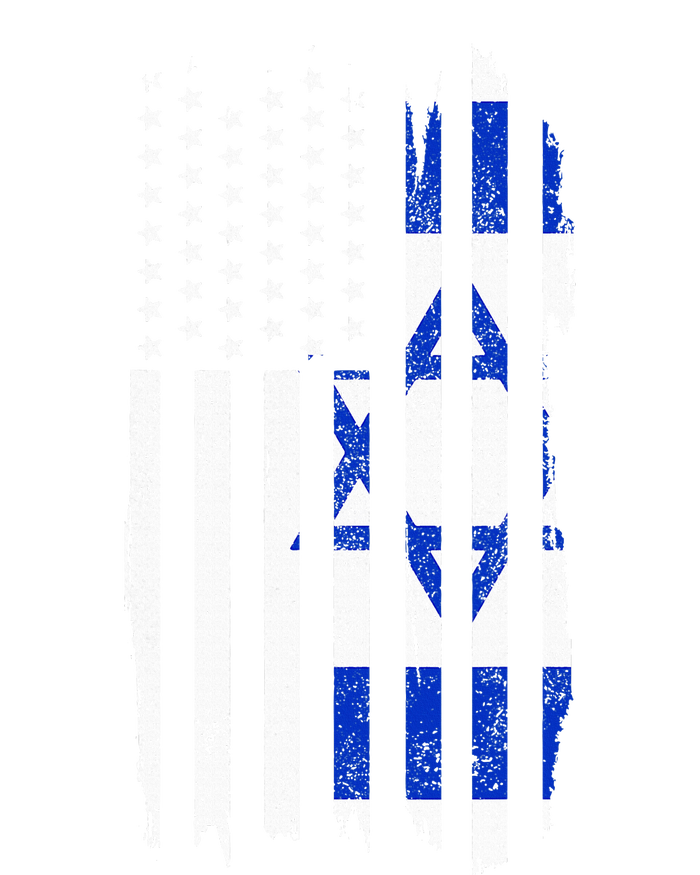 Israel American Flag Patriotic Israeli Pride T-Shirt