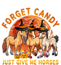 Forget Candy Just Give Me Horses Halloween PosiCharge Competitor Tank