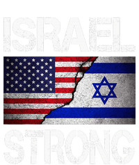 Israel Strong Pray For Israel Us Israel Flag Cooling Performance Crew T-Shirt