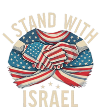 I Stand With Israel Usa American Flag W Israel Flag Ladies Essential Tank