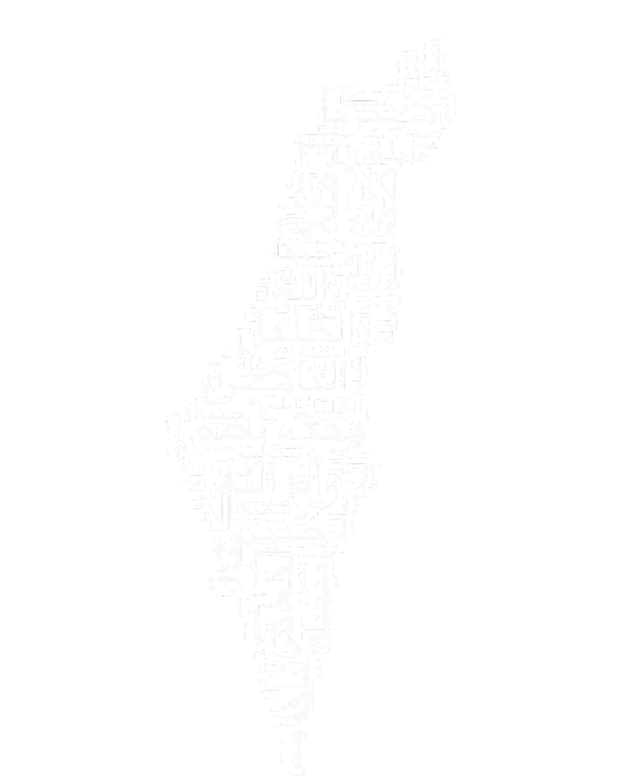 Palestine Palestinian Cities Map Gaza T-Shirt