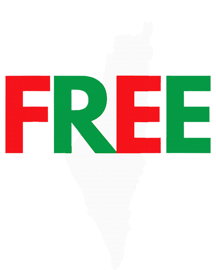 Palestine Free Palestine In Arabic Free Gaza Palestine Flag Premium T-Shirt