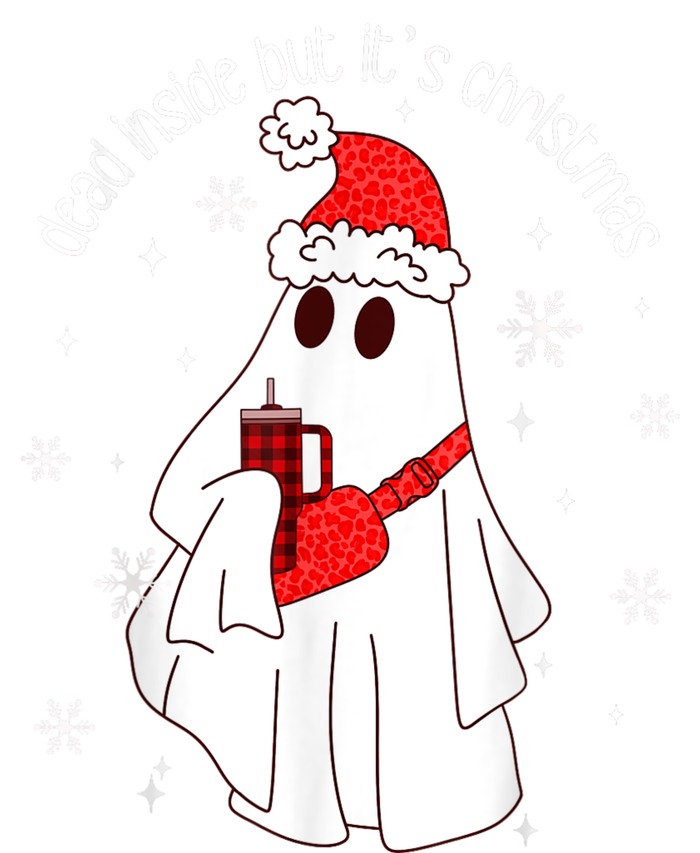 Dead Inside But Its Christmas Funny Ghost Retro Boo Jee Tank Top