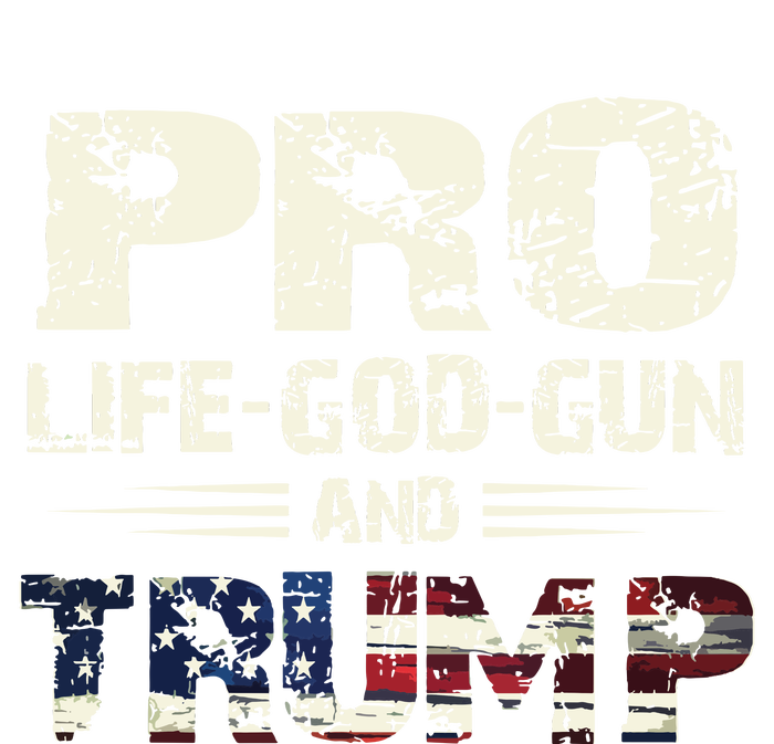 Pro God Pro Gun Pro Life Pro Trump Toddler Sweatshirt