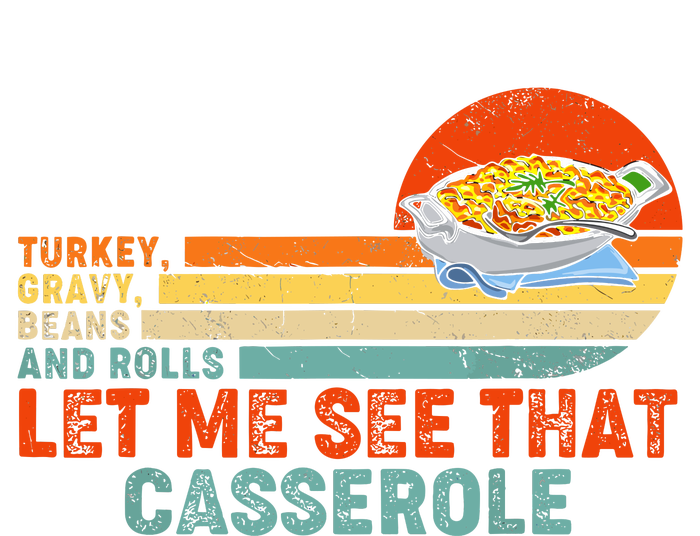 Turkey Gravy Beans And Rolls Let Me See That Casserole Retro Thanksgiving Gift Coaster