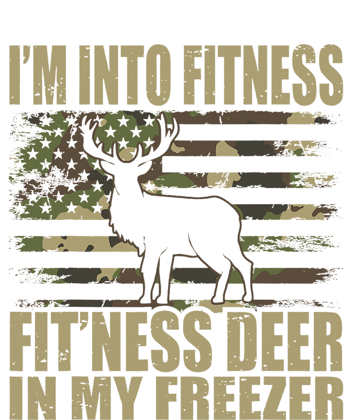 Hunting I'm Into Fitness Fit'ness Deer In My Freezer Full Zip Hoodie