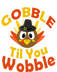 Outfit Thanksgiving Gobble Til You Wobble Funny Gift Toddler Sweatshirt