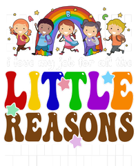 I Love My Job For All The Little Reasons Elementary Teacher Kids T-Shirt