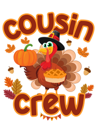 Cousin Crew Thanksgiving Turkey Pumpkin Reunion Party Gift Kids Long Sleeve Shirt