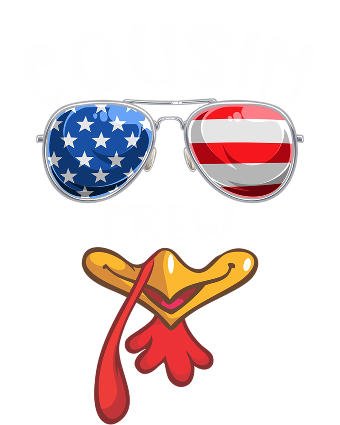 Cousin Crew Turkey Usa Flag Thanksgiving Day Matching Family Gift Hoodie