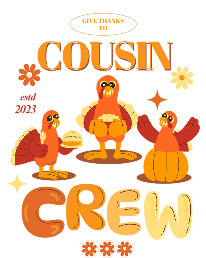 Cousin Crew Turkeys: Thanksgiving Matching For The Family Gift T-Shirt