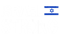 Israel Strong I Stand With Israel Israeli Flag Support Women's V-Neck T-Shirt